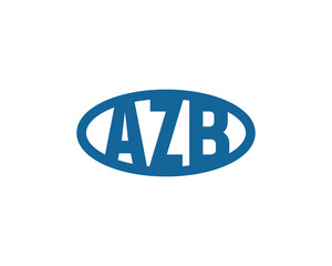 AZB logo design vector template