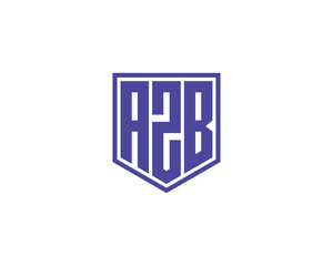 AZB logo design vector template