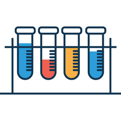 Lab Testing Vector Icon which can easily modified