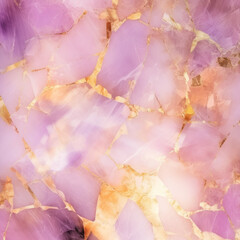 Chic purple and gold marble texture