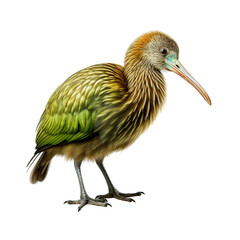 Obraz premium bird of paradise isolated on transparent background