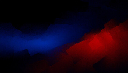 Black anthracite background and red and blue gradients, space for text; abstract texture created with light
 - obrazy, fototapety, plakaty