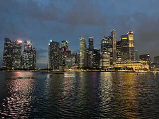 シンガポールの夜景