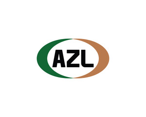 AZL logo design vector template