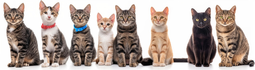 Obraz premium Cats sitting