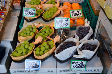 Nijo Market at Sapporo City in Hokkaido