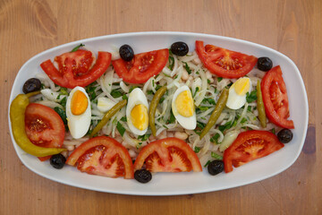 dried bean salad