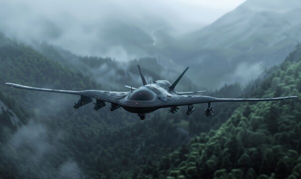 Unmanned Combat Air Vehicle Craft a blueprint for an unmanned combat air vehicle UCAV capable of carrying out autonomous missions featuring long range high endurance and stealthy design