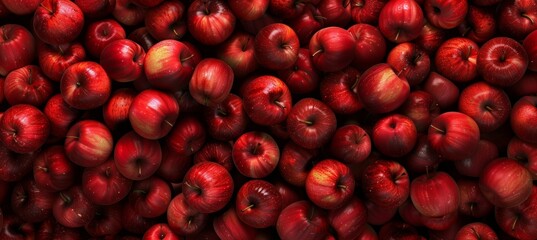 Fresh organic apple texture background ideal for natural food concept and healthy eating promotion