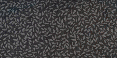 black and white fabric pattern