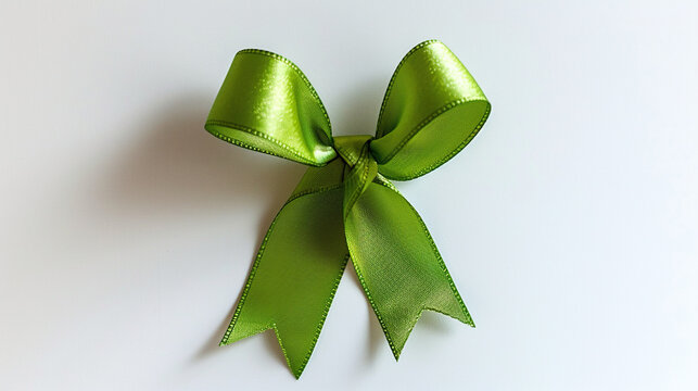 green ribbon symbol of fight against disease. World lymphoma awareness day. September 15. Liver, Gallbladders bile duct, kidney Cancer and Lymphoma Awareness month or Celiac disease awareness.