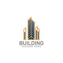 Real estate building construction vector icon design icon