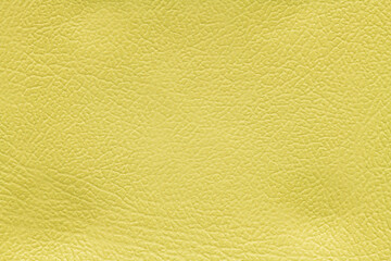 Synthetic leather yellow background texture