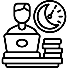 Workaholic Icon