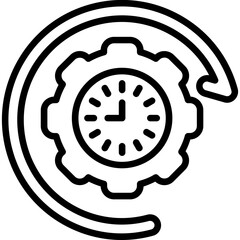 Time Management Icon