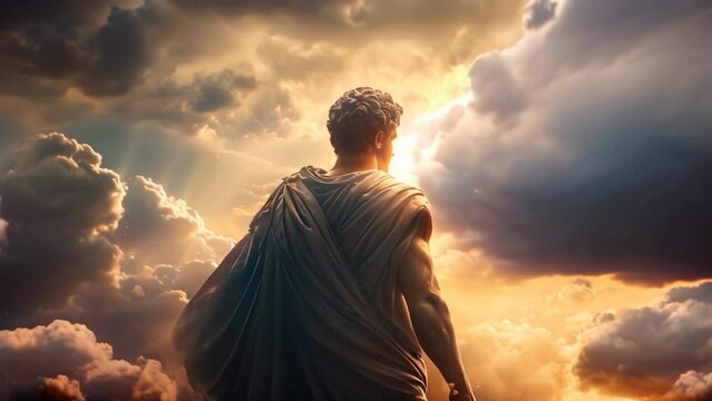 Mythical Majesty: Unveiling the Realm of Greek Gods. Generative ai