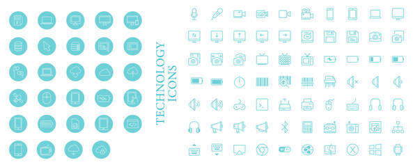 TECHNOLOGY Icons.ai