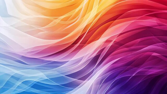 Abstract background with wavy lines. Vector illustration. Eps 10.