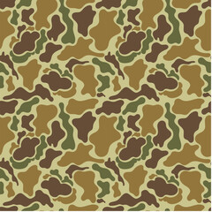 vector duck hunter camouflage pattern 