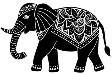 boho-elephant-black-silhouette-icon