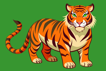 tiger vector illustration 