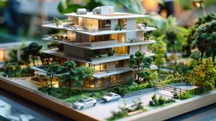 Condos equipped with off-grid capabilities, including water purification and food production,