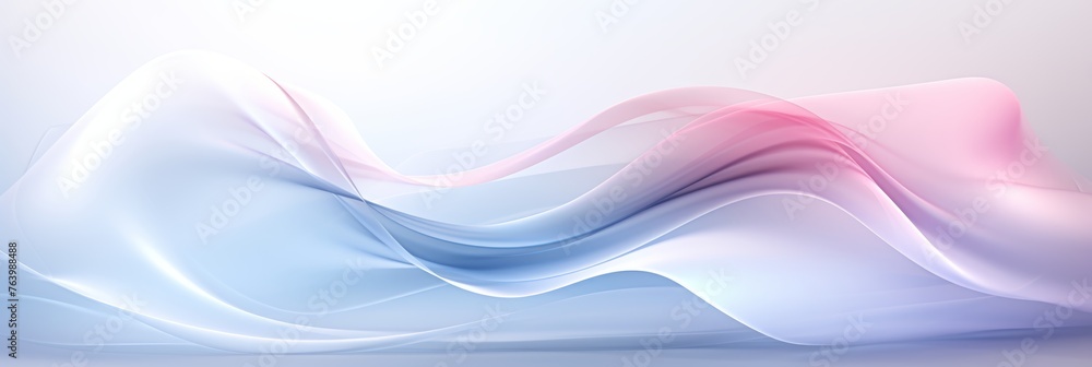 Poster ethereal white light abstract minimalistic background with a touch of magic and delicate simplicity