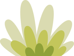 cartoon grass illustration.