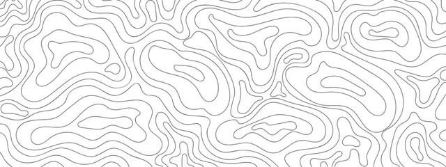 topographic line art with transparent background, geometric grid map on transparent background - obrazy, fototapety, plakaty