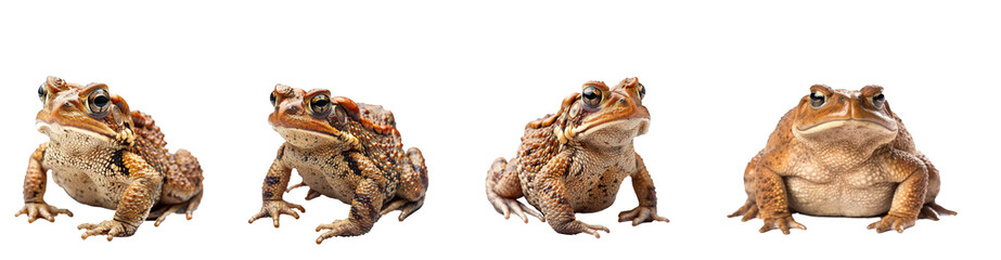 toad isolated on transparent background