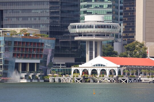 Clifford Pier area in Singapore City
