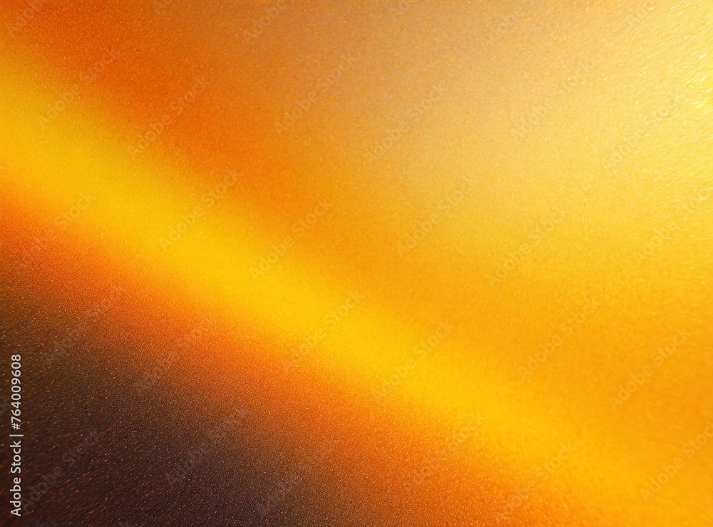 Canvas Prints Yellow orange brown, background template design with grainy noise grungy spray texture , empty space.