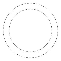 abstract circle frame