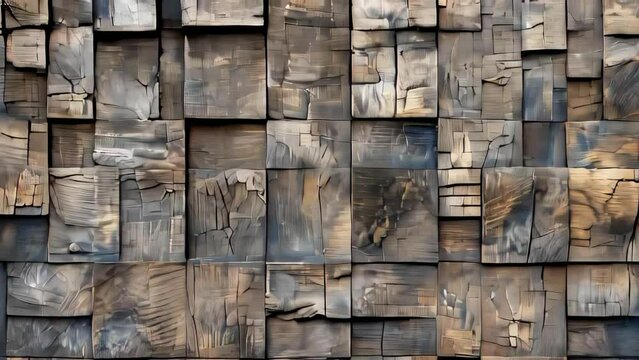 Wooden wall. Seamless texture and background. High resolution photo.