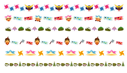 子供の日ライン素材