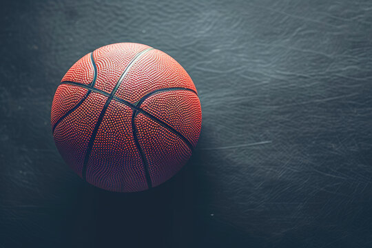 Glowing Ball: Basketball in Darkness