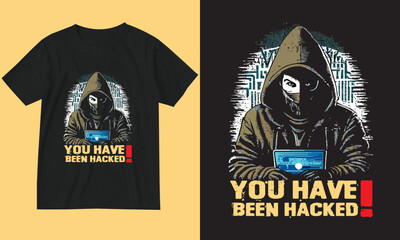 Fototapeta premium You have been hacked.