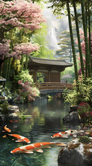 Zen Paradise: A Tranquil Journey Through a Traditional Japanese Garden
