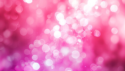 Pink abstract blur backgrounds are styled in a kawaii aesthetic, with light white and red, and fluid simplicity. - obrazy, fototapety, plakaty