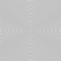Concentric circles black white background