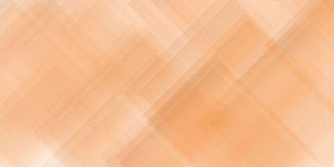 Abstract Orange & Yellow Gradient Overlapping Geometric Pattern, Technology Background Design. Modern Smooth Square Pattern. Suitable for Cover or Splash Template for Web Design and Site Decoration.