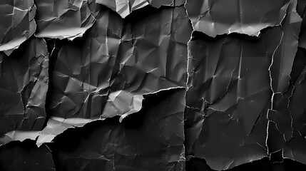 Crumpled paper texture background placard background surface