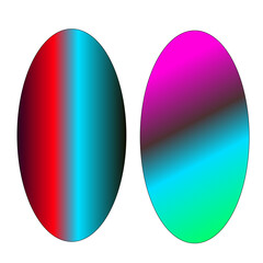 Fototapeta premium Gradient abstract simple background and colorful 