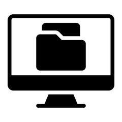 media kit glyph icon