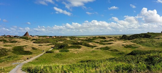 Dune in Spiekeroog Island