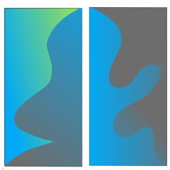 Gradient abstract simple background and colorful 