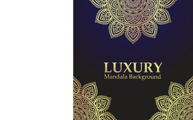 luxury mandala background, Islamic  mandala seamless pattern, gold mandala design background