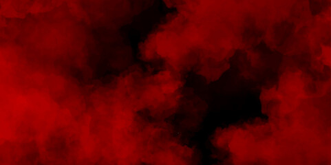 Abstract crimson red watercolor background texture. red powder explosion on dark background. Abstract red powder splatted background, Freeze motion of color powder exploding/throwing color  - obrazy, fototapety, plakaty