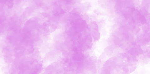 Abstract Grunge & Wet Hand Drawn Gradient Purple and White Ink Effect Watercolor Textured Background With Brushed Painted Violet Ink For Websites, Presentations, Brochures, and Social Media Graphics