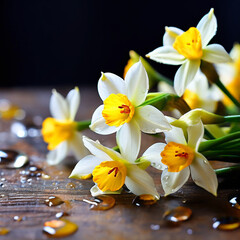 nartsissus flowers - 764043253